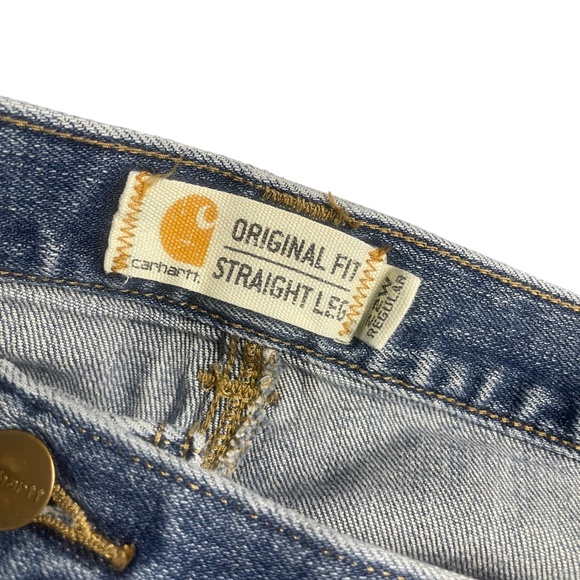 Carhartt 22W Womens Jeans Original Fit Straight Leg - Picture 2 of 7